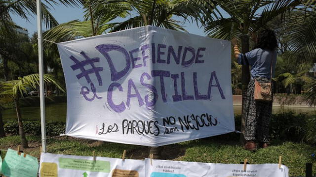 Vecinos de Lince sustentaron defensa del Parque Castilla