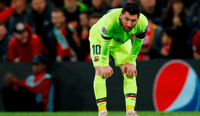 Liverpool vs Barcelona: la reacción de Messi tras el cuarto gol de los ingleses [VIDEO]