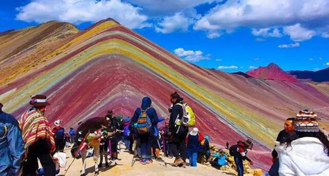 La Montaña de Siete Colores aumentó su popularidad en los últimos años