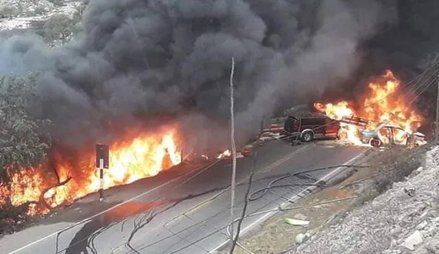 Triple choque en Carretera Central deja un muerto y 7 heridos en Huarochirí