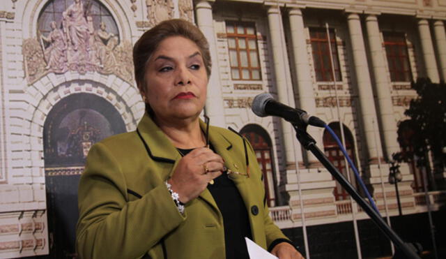 Luz Salgado sobre contralor: "Denuncia ha pasado a Comisión Permanente"