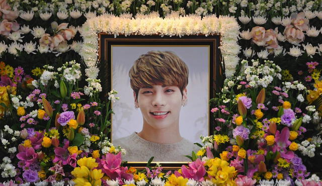 El funeral de Jonghyun fue concretado el 21 de diciembre del 2017. Foto: Naver
