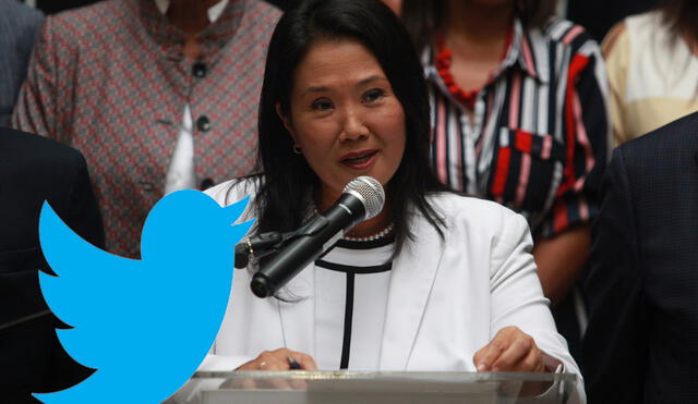 Trollean a Keiko Fujimori con foto que la vincula a "Los Cuellos Blancos" y señora K"