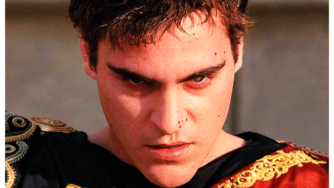 Cómodo, el recordado papel de Joaquin Phoenix en la película ‘Gladiador’