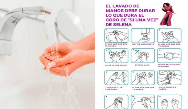 En Facebook se han vuelto virales una serie de memes para enseñar el correcto lavado de manos.