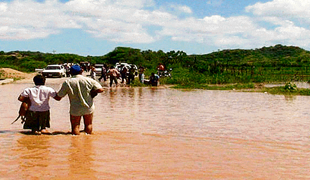 Reportan inicio de desborde del río Tumbes [VIDEO]