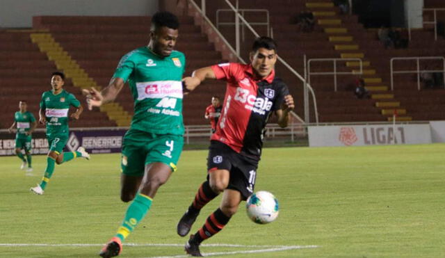Melgar jugó por última vez ante Sport Huancayo el 7 de marzo. Venció 1-0 en su estadio. Foto: FBC Melgar.