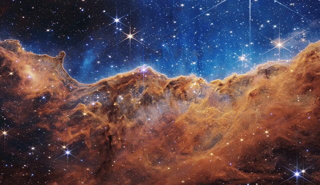 Nebulosa de Carina, captada por el James Webb. Foto: NASA