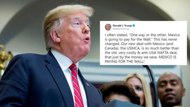 Polémico tuit de Trump que pone en peligro las relaciones con nuevo presidente de México