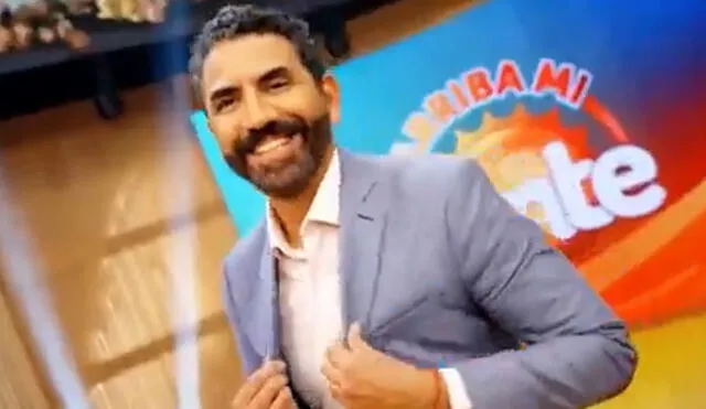 Fernando Díaz será uno de los cuatro conductores de "Arriba mi gente" para el 2023. Foto: captura Latina