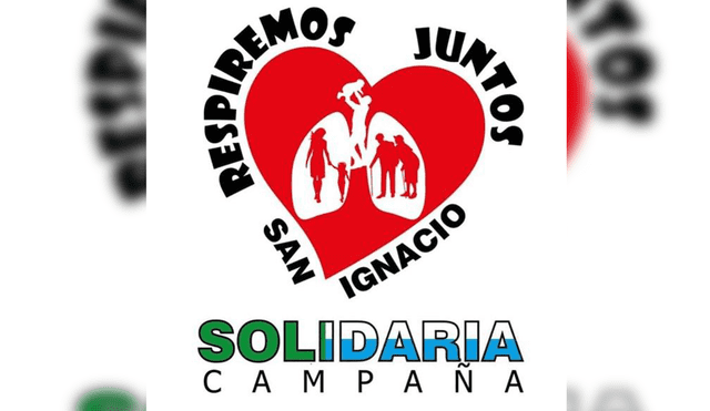 La campaña se realizó en el frontis de San Ignacio TV.