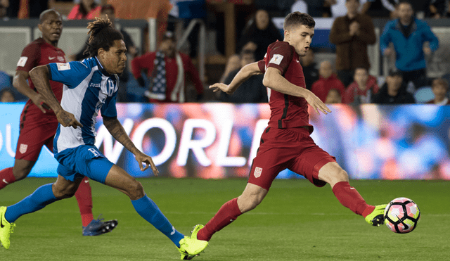 Estados Unidos rescata agónico 1-1 frente a Honduras por las Eliminatorias Concacaf
