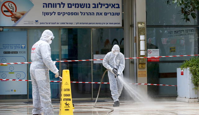 Israel registra su primera muerte por coronavirus. Foto: AFP.