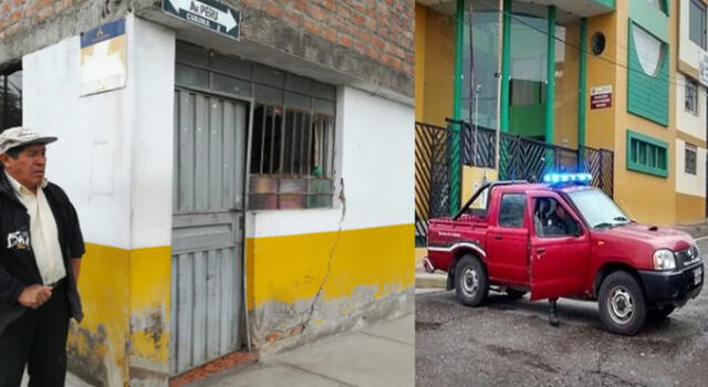 Arequipa: Ebrio se apropia de patrullero de serenazgo y choca contra tienda
