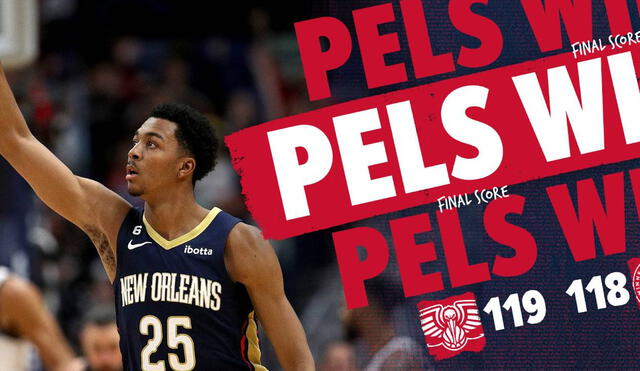 Los Pelicans ganaron los últimos dos cuartos. Foto: Twitter New Orleans Pelicans