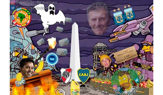 Boca Juniors vs River Plate memes en la previa del clásico de la Superliga Argentina. Foto: Facebook.