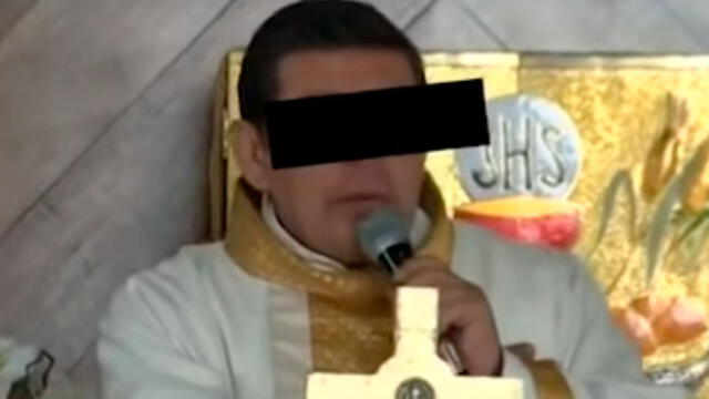 Leonardo Avendaño: sacerdote Francisco Javier Bautista asesina a diácono y oficia su misa de cuerpo presente. Foto: Captura de video.