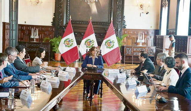 Citas. Comitiva de la CIDH se reunió con presidenta Boluarte y organismos de DD. HH. Foto: difusión