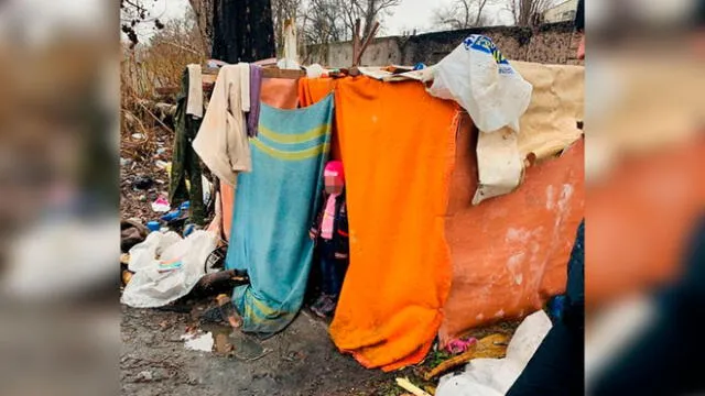 Padre abandona a su hija en un basurero luego de haberla sacado de un orfanato [FOTOS]