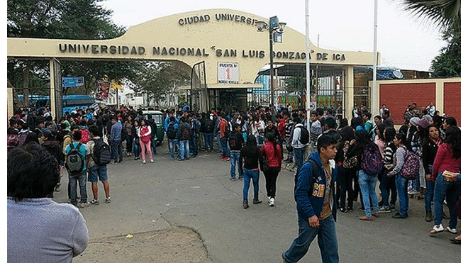 Sunedu deniega licenciamiento a la Universidad Nacional San Luis Gonzaga de Ica
