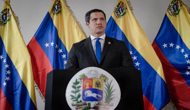 Juan Guaidó transmitió su mensaje minutos después que Nicolás Maduro hablase ante la 75° Asamblea General de la ONU. Foto: Presidencia encargada de Venezuela