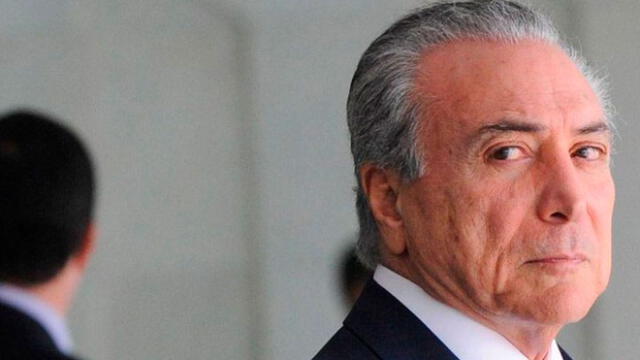 Michel Temer, expresidente de Brasil. Foto: El Cronista.