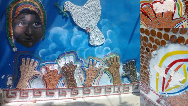 Destruyen mural en pleno centro de Chiclayo 