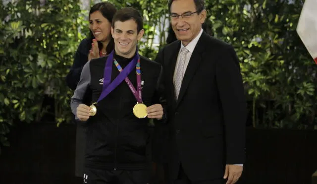 Martín Vizcarra felicitó a medallistas de Juegos Parapanamericanos [FOTOS]