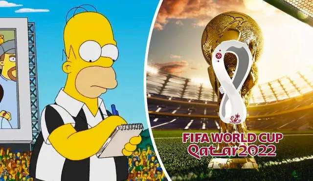 "Los Simpson" fallaron en su predicción del Mundial Qatar 2022 y los equipos que mencionó fueron eliminados. Foto: composición/FIFA/Disney