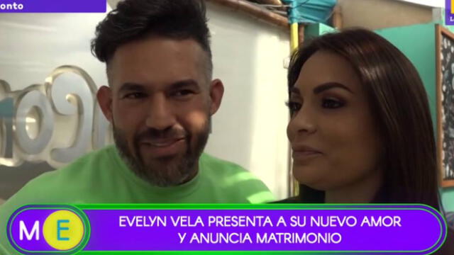 Evelyn Vela anuncia matrimonio. | FOTO: Captura Latina.