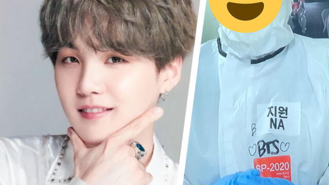 Una fan de BTS hizo público su oficio como enfermera y Yoongi la felicitó por su trabajo.