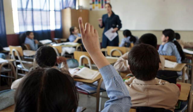 Los resultados de Simce 2019 fueron revelados por la Agencia de Calidad de la Educación. (Foto: Carlos Quezada. / La Tercera)