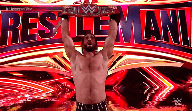 Seth Rollins derrotó a Brock Lesnar y es el nuevo campeón Universal en Wrestlemania 35