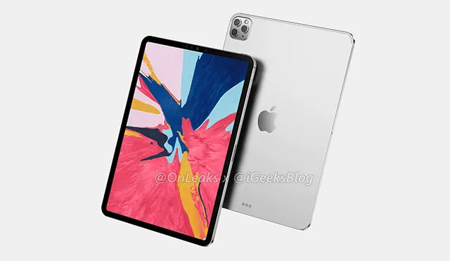 Los primeros renders revelarían el diseño del iPad Pro 2020.