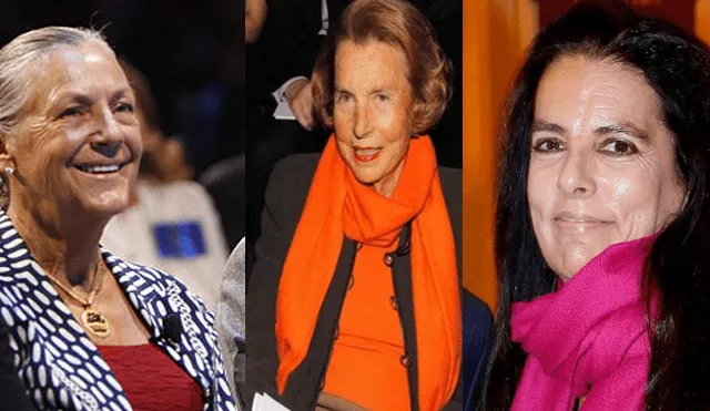Forbes: ¿Quiénes son las tres mujeres más ricas del mundo?