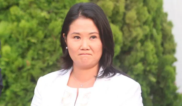 Desaprobación de Keiko Fujimori sube 17 puntos en 7 meses
