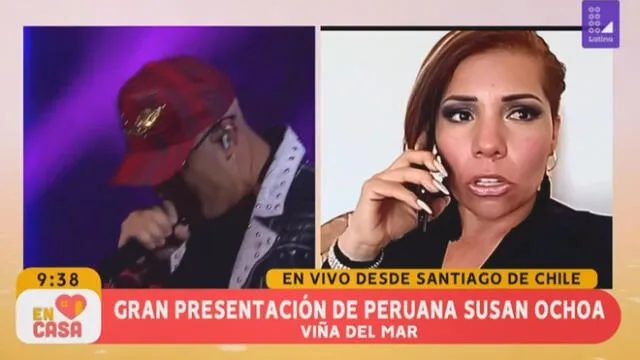Susan Ochoa se pronunció tras falla técnica en Viña del Mar [VIDEO]
