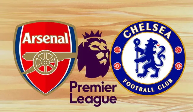 Arsenal y Chelsea se medirán en una nueva edición del Derbi de Londres. Foto: composición