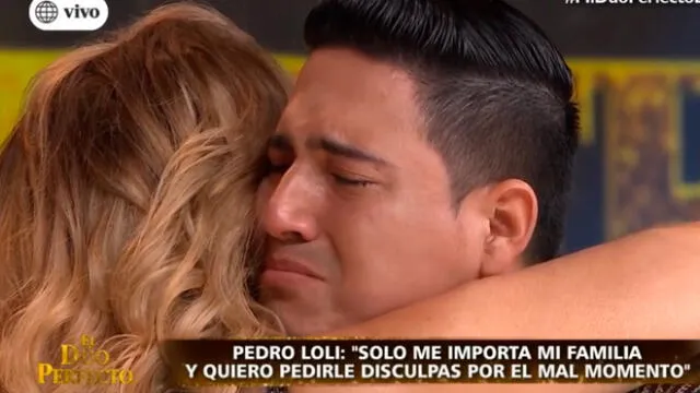 Pedro Loli se quiebra al pedir perdón a su familia