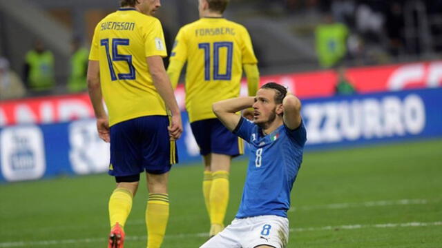 ¡Italia no clasificó al Mundial de Rusia 2018! Suecia lo eliminó tras igualar 0-0 en San Siro