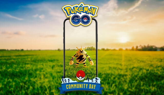 El Community Day de Electabuzz se realizará hoy domingo 15 de noviembre, hasta las 5:00 p. m. hora local. Foto: Niantic