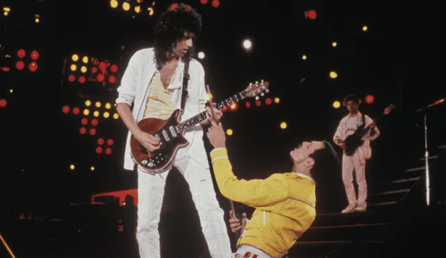 Durante todo el tiempo de las giras de Queen, el músico utilizó su instrumento para todas las presentaciones. (Foto: Internet)