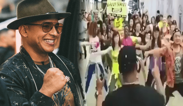 Daddy Yankee es sorprendido en aeropuerto por fans chinos bailando 'Dura' [VIDEO]