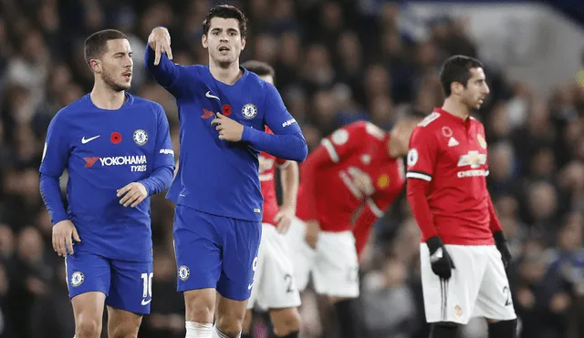 Premier League: Con golazo de Morata, el Chelsea venció 1-0 al Manchester United [RESUMEN Y GOL]
