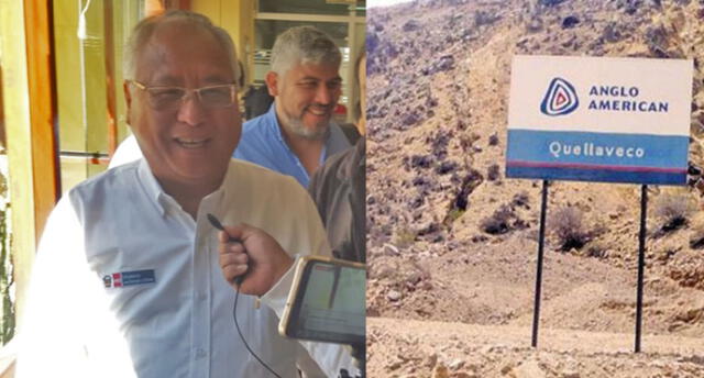 Moquegua: Ministro Liu Jonsen realiza visita inopinada al proyecto Quellaveco
