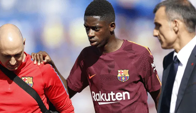 FC Barcelona: Ousmane Dembélé se pierde todo lo que resta del 2017