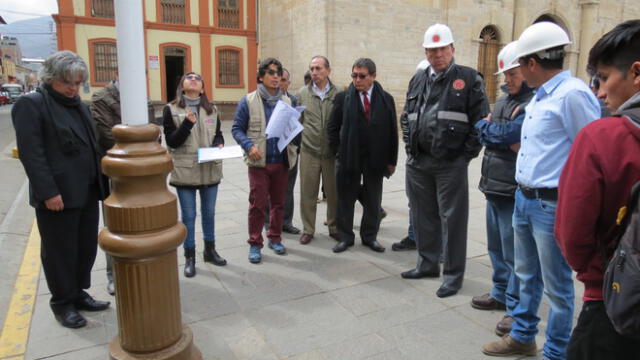 Junín: habría sobrecarga en cúpula de la Catedral de Huancayo