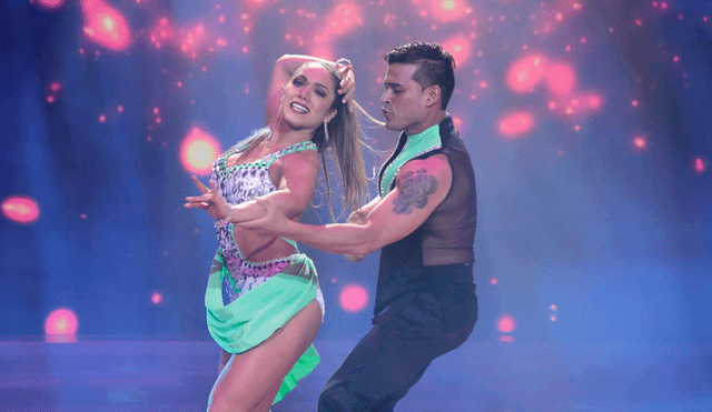 El gran show: Christian Domínguez bailó con Isabel Acevedo tras escándalo con Karla Tarazona