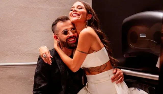 Mike Bahía ganó el Latin Grammy en la categoría Nuevo artista y emitió un tierno agradecimiento en el que mencionó a su novia Greeicy Rendón. Foto: @mikebahia Instagram