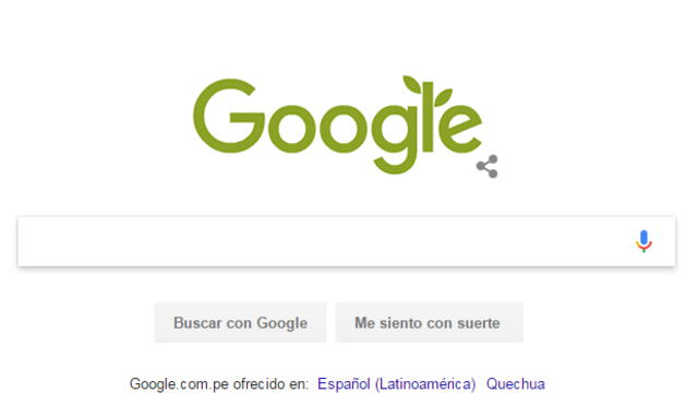 Día Mundial del Medio Ambiente: Google se tiñe de verde con especial doodle